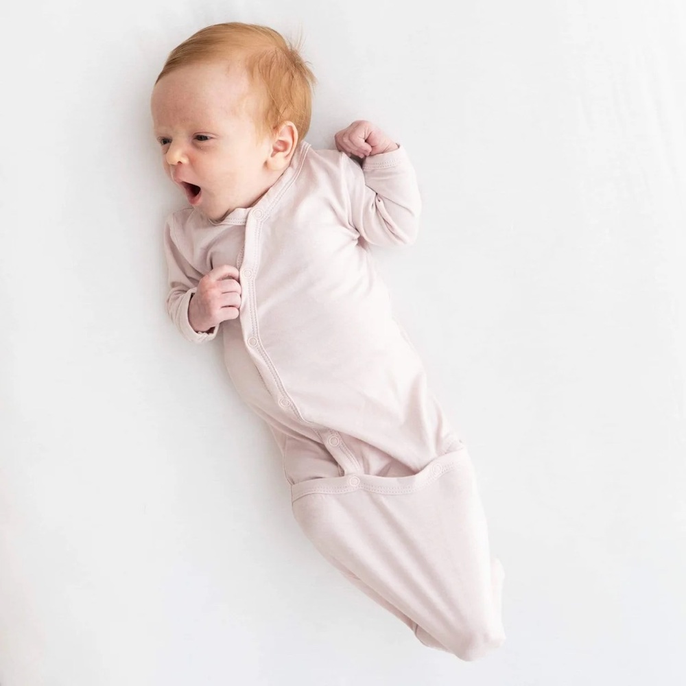 Bundler in Blush kyte baby bamboo Newborn size NB